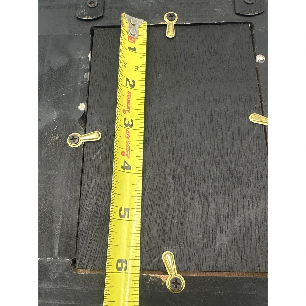Picture Photo Frame Tabletop 4x6 Multi Distressed Wood Rustic Metal Stand Farm